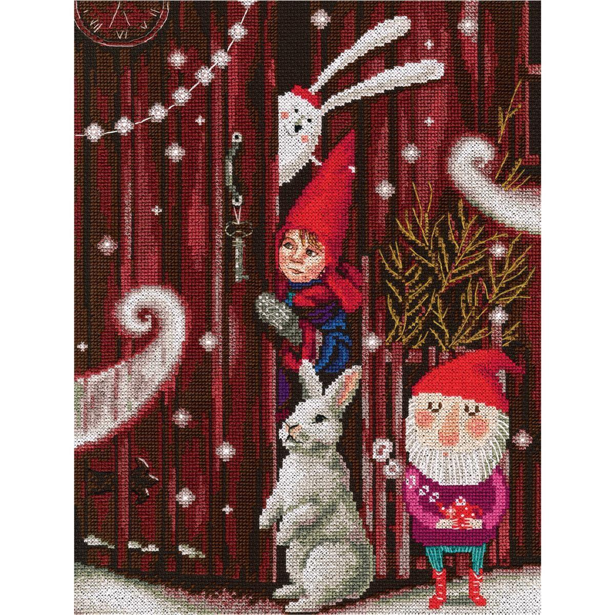 RTO counted Cross Stitch Kit ""Waiting for a fairy tale"" M657, 25,5x35,5 cm, DIY