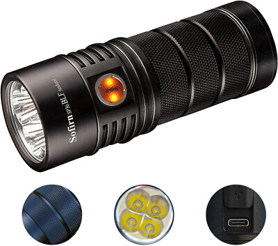 Sofirn SP36 BLF Anduril 2.0 Rechargeable Flashlight 5650 lumens