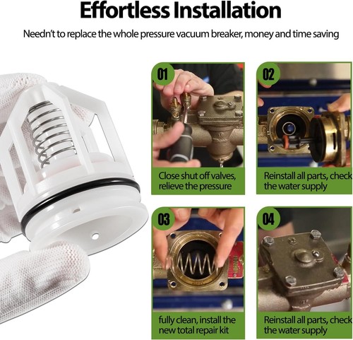 0887793 887793 RK 009M2-T für Watt 009M2 1" Gesamt Reparatursätze 009M3 009M4 009M5 - Bild 14 von 16