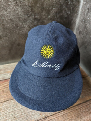 St. Morits Vintage Embroidered Cap 90s Steba Sportsline