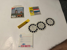 Holland View-Master Reels Packet Sawyers B190 Vintage 21 Pictures With Booklet