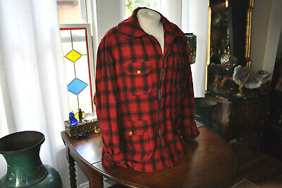 50s  Woolrich  Mackinaw Hunting Coat