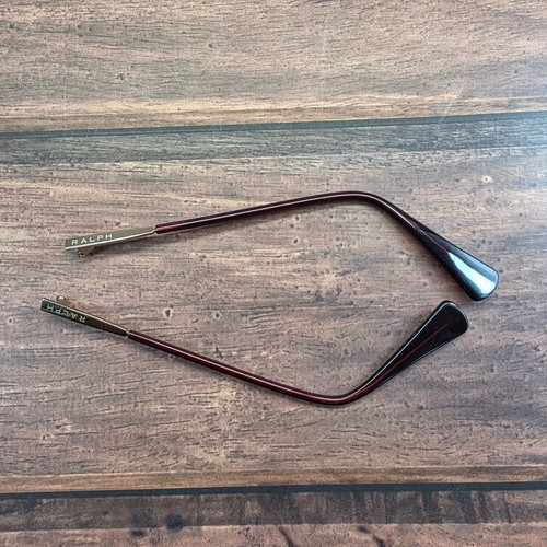 Ralph Lauren RA5232 Replacement Sunglasses Temple Arms Burgundy Gold 140mm