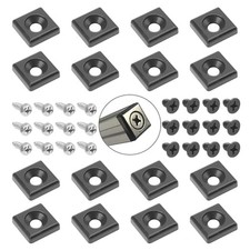 12Pcs Zinc Alloy 2020 Series European Standard Aluminum Profile End Cap T-Slo...