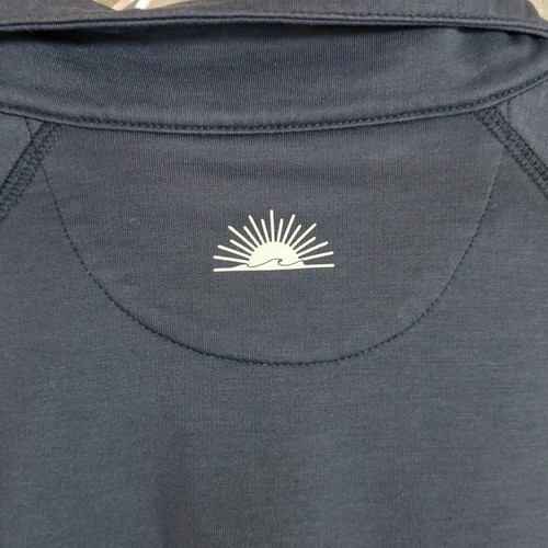 Faherty Golf MOVEMENT QUARTER ZIP - BLUE NIGHTS BLUE NIGHTS Repreve Size Large - Picture 13 of 14