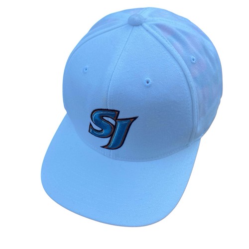 San Jose Barracudas Minor League Hockey Of SJ Sharks White CCM SJ Logo san-jose-barracudas-minor-league-hockey-of-sj-sharks-white-ccm-sj-logo