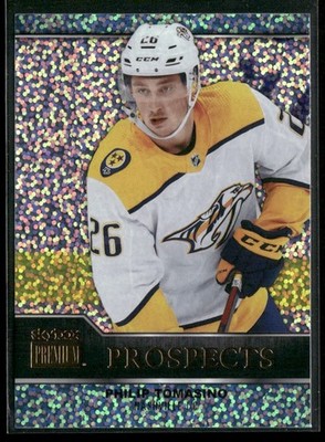 2021-22 SkyBox Metal Universe #PP-31 Philip Tomasino Premium Prospects Sapphire