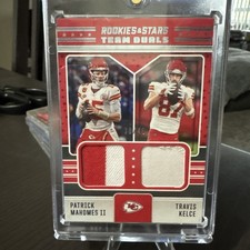 2024 Rookies & Stars Team Duals - Patrick Mahomes Travis Kelce - Patch 30/49