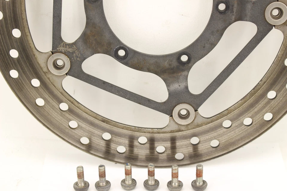 2013 HONDA CBR250R REPSOL OEM FRONT BRAKE DISC ROTOR 45120-KYJ-901 - Imagem 3 de 4