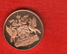 TRINIDAD AND TOBAGO 5 CENTS 1973  CIRCULATED