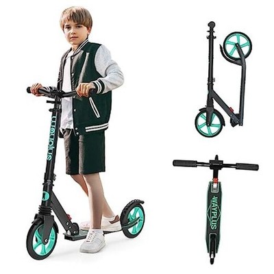 KS1 Kick Scooter for Ages 6+,Kid, Teens & Adults. Max Load 240 LBS. Aquas