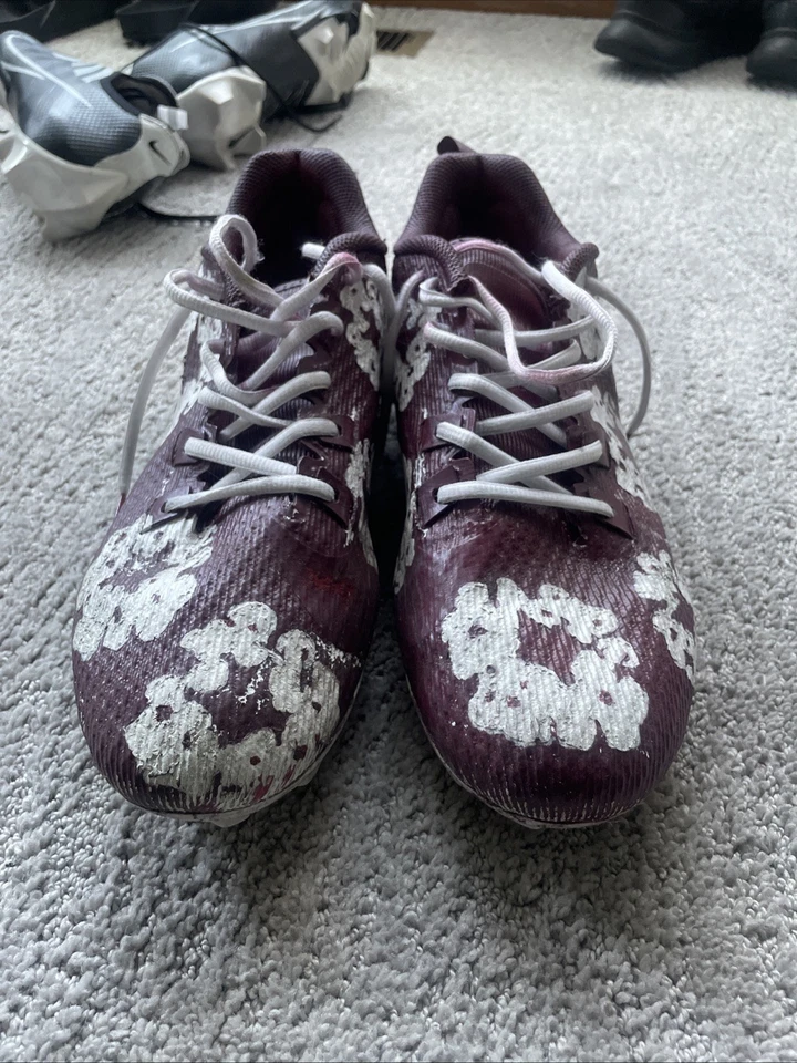 Maroon Denim Tears Cleats - Image 2 of 4