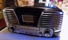 🎵 Tourne-disques BigBen TD79 – Radio / CD / USB / SD – Style Rétro