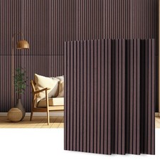 Self Adhesive Soundproof Foam Panels 45.3 21.6inch Acoustic Wall Tiles 4 Pack