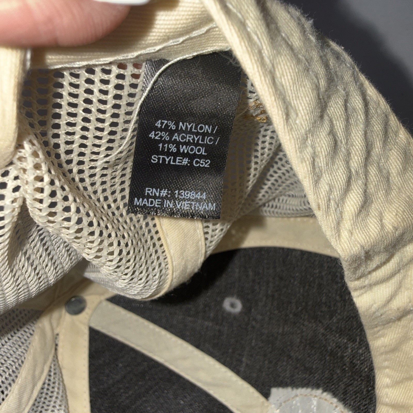 Wolf Howler Patch Embroidered Wool Blend Basic Ev… - image 7