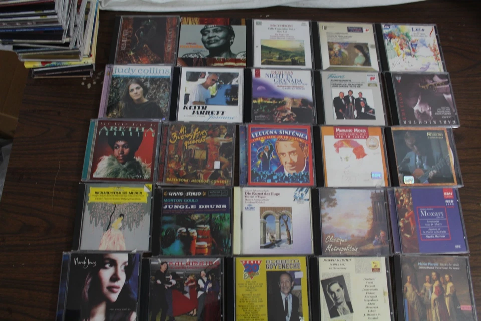 75+ WHOLESALE CD LOT Classical, World, Sets, Spanish, Guitar, Nina Simone Foto 3 de 4