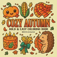 Revive Coloring Books | Bold & Easy Cozy Autumn Coloring Book | Taschenbuch