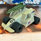 GI Joe Tri‑Blaster Vehicle 1989– Good Condition Incomplete Review Photos/Descrip