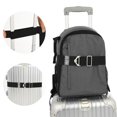 2-in-1 Reisegurt für Gepäckgurte über Griff Add a Bag, S, schwarz 