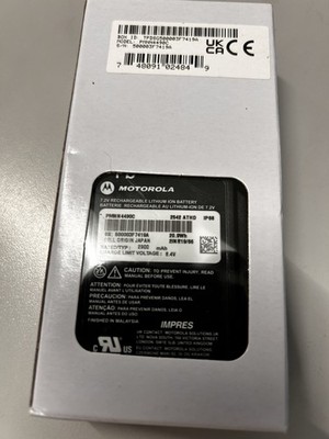 Motorola 2900mAh Li-ion Battery - Black (PMNN4490)