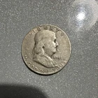 1951 Franklin 50C Half Dollar San Francisco Circulated Silver Uncertified