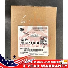 2023 Surplus Sealed Allen Bradley 22A-V4P5N104 PowerFlex 4 AC Drive 1.0HP 120V