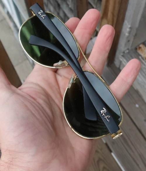 RAR Vintage Herren Ray-Ban Rayban Sonnenbrille RB3386 Italy Sammlerstück ANSEHEN WOW - Bild 4 von 4