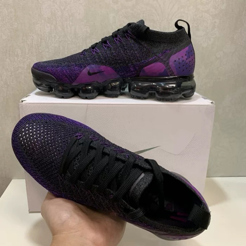 Nike VaporMax Fly Knit 2 Men\'s Size 9.5 Midnight Purple Nike air vapormax 6.5 (37) New | Mercari main image 4