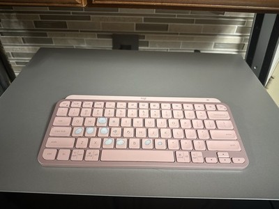 Logitech MX Keys Mini Wireless Keyboard (Rose), English - US