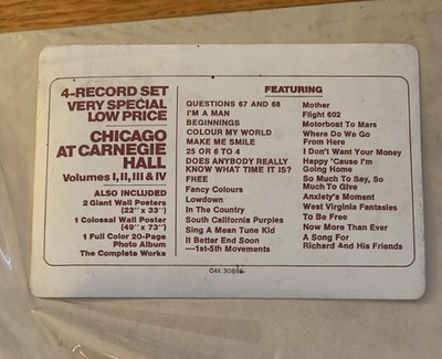 ジ*ル様 CHICAGO AT CARNEGIE HALL COMPLETE ( Chicago At Carnegie Hall Complete (16CD) : Chicago | HMV&BOOKS