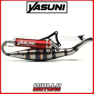 TUB902R AUSPUFF YASUNI R ROT YAMAHA NEO'S EASY 50CC 2013 ZUGELASSEN / APPROVED