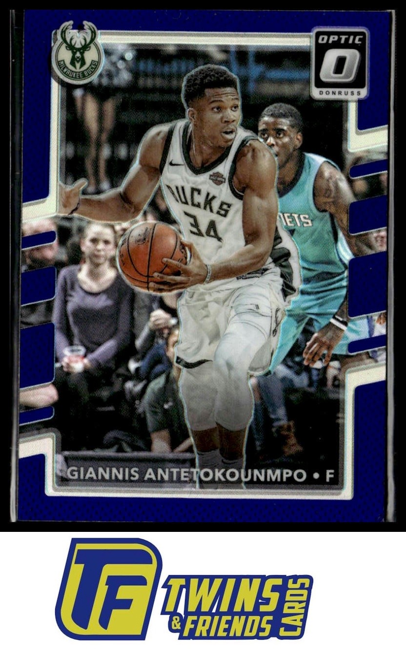 2017-18 Donruss Optic #81 Giannis Antetokounmpo Purple