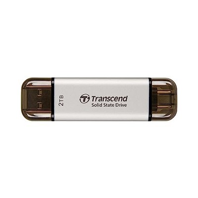 Transcend Portable SSD 2TB High-Speed Up to 1050 MB/s Ultra-Compact and
