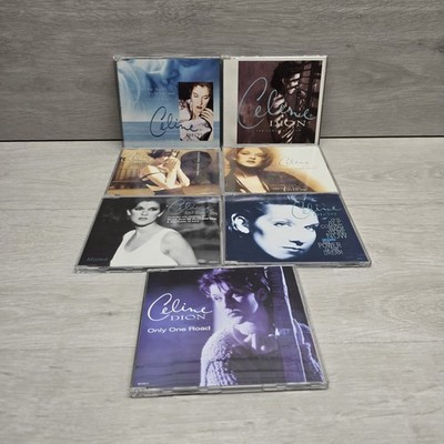 Celine Dion CD Single Bundle X 7 - Only One Road, Power Of Love, Calling The Man