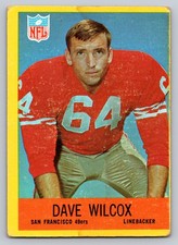 1967 Philadelphia #178 Dave Wilcox