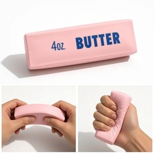 Crunchy Butter Stick Squishy Squeeze Toy ASMR Sensory Stress Relief