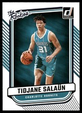 2024-25 Donruss #2 Tidjane Salaun The Rookies Charlotte Hornets