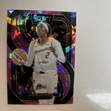 2025 Panini Select WNBA - Premier Level Kahleah Copper #136 Pink Ice Prizm