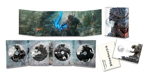 Godzilla Minus One Deluxe Edition 4K Ultra Hd + 3 Blu-Ray + 2 Booklet + HüLle-image