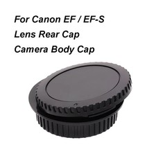Canon EF EF-S Rear Lens Cap Camera Body Cap Set for EOS 5D 6D 7D 80D 90D DSLR