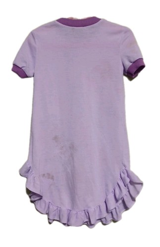 Vintage Toddler Girls Cabbage Patch Kids Nightgown Purple Pajamas Used As-Is - Picture 6 of 9