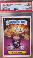2013 Topps Garbage Pail Kids Chrome Series 1  ADAM BOMB     PSA 10  💎GEM MINT