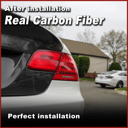 Carbon Heckklappe Kofferraum Deckel Kofferraumdeckel für BMW 3ER E92 325i 08-11 - Bild 5 von 16