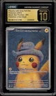 Pokemon Pikachu with Grey Felt Hat Van Gogh FA Promo SVP EN 085 CGC 10 Pristine