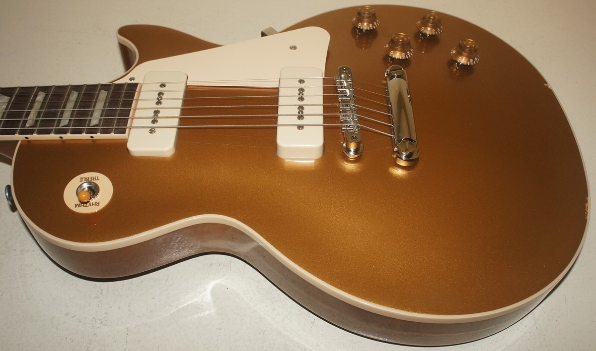 Gibson Les Paul Standard 6-String 50's P90 Guitar Top - Gold for