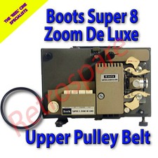 BOOTS SUPER 8 ZOOM DE-LUXE Cine Film Projector UPPER PULLEY Drive Belt