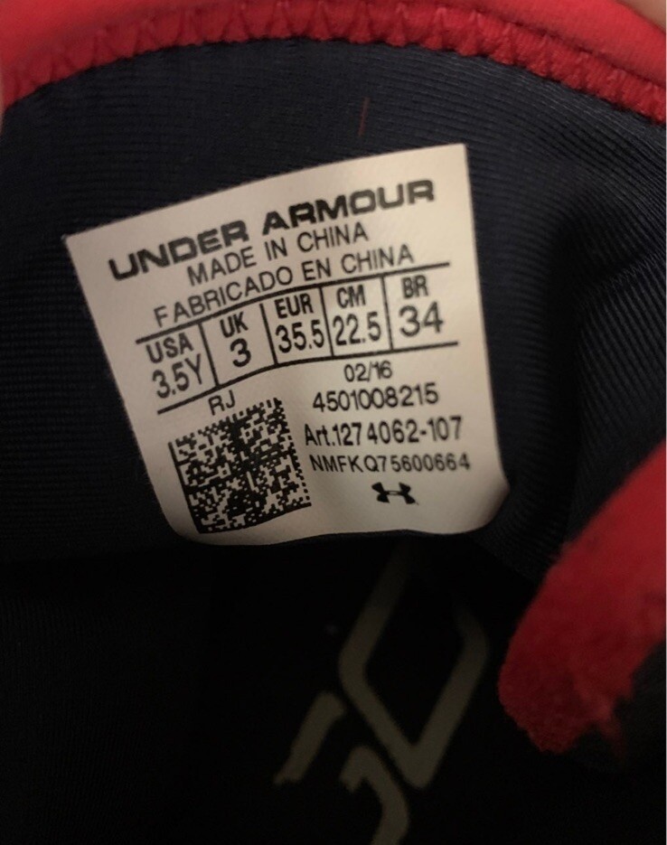 Under Armour Stephen Curry Hoop Nation Basketball Sho… Gem