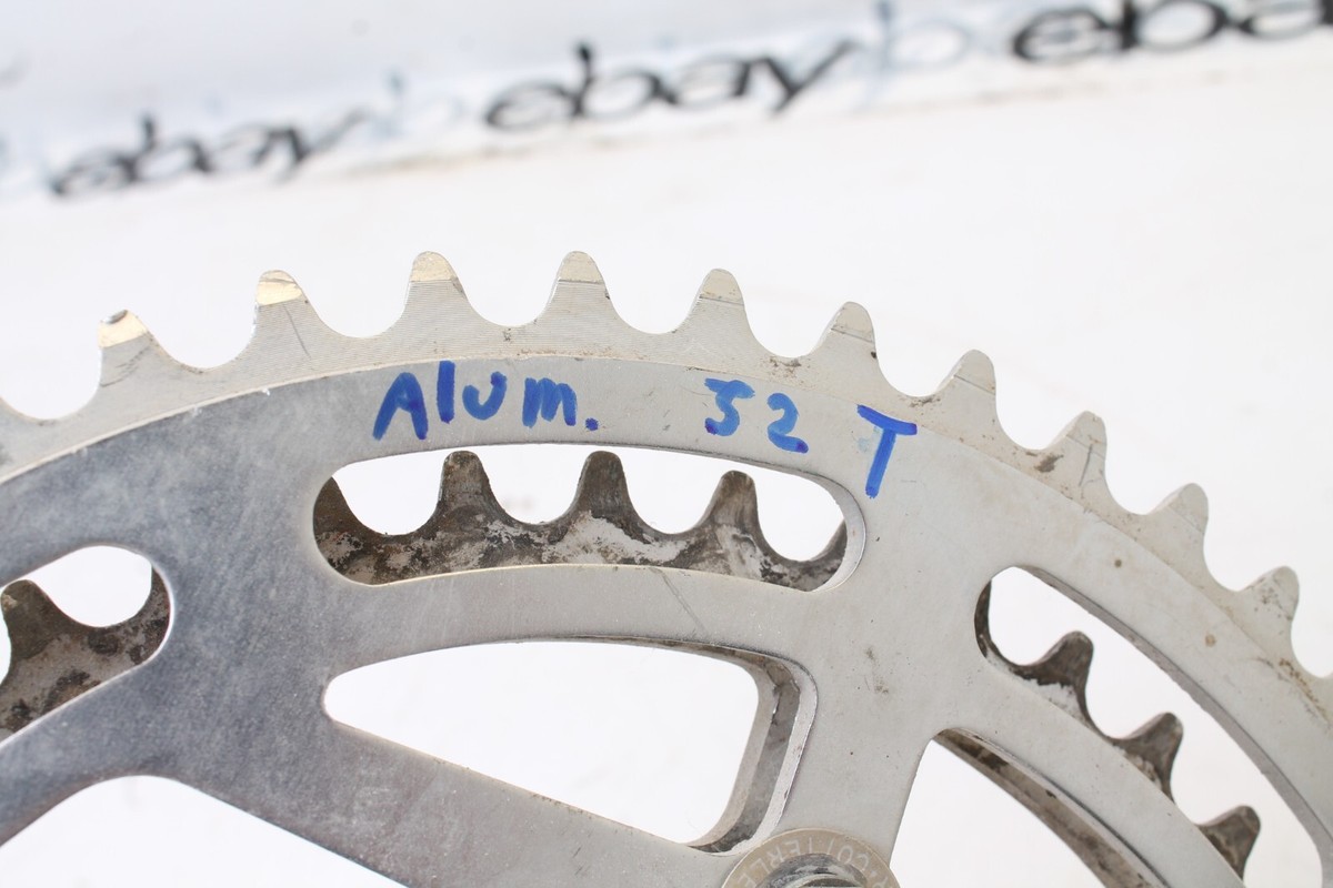Vintage SR Crankset Grand Silver Chainwheel w/ 44t 52t Vintage SR Crankset Grand Silver Chainwheel w/ 44t 52t