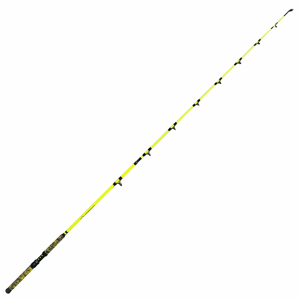 Dynamic Catfishing Rod: HYBRID (Glass/Carbon Fiber). 7ft, 2in, Med-Heavy, 2pcs - Image 2 of 4