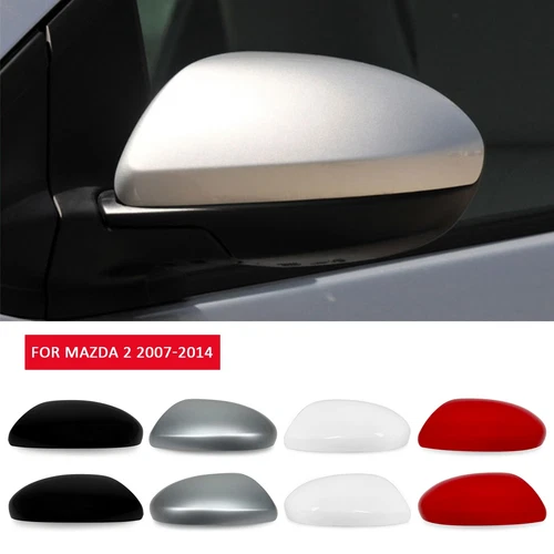 Tapa de cubierta de espejo retrovisor lateral para Mazda 2 DEMIO 2007-2014 hatchback decoración - Imagen 10 de 36